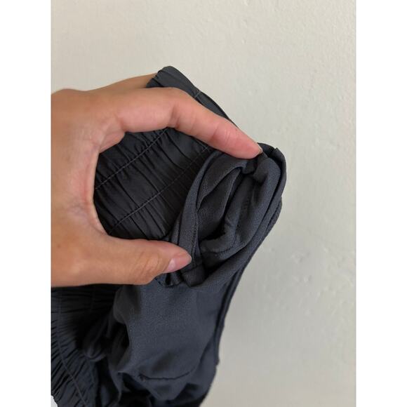 Athleta Shorts Women's Small Gray Green Kick Asphalt Running Pocket Paisley - Picture 4 of 8